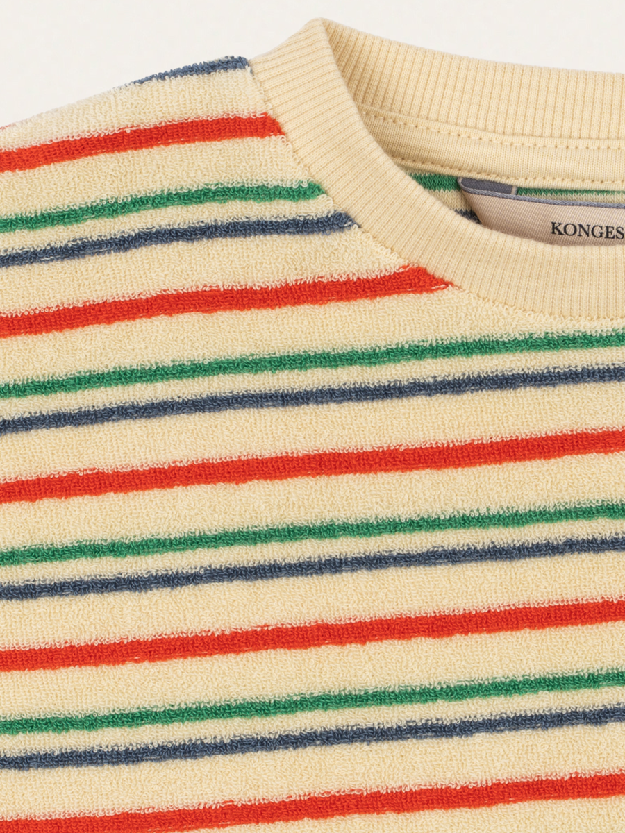 Bluza frotte Itty Kick stripe