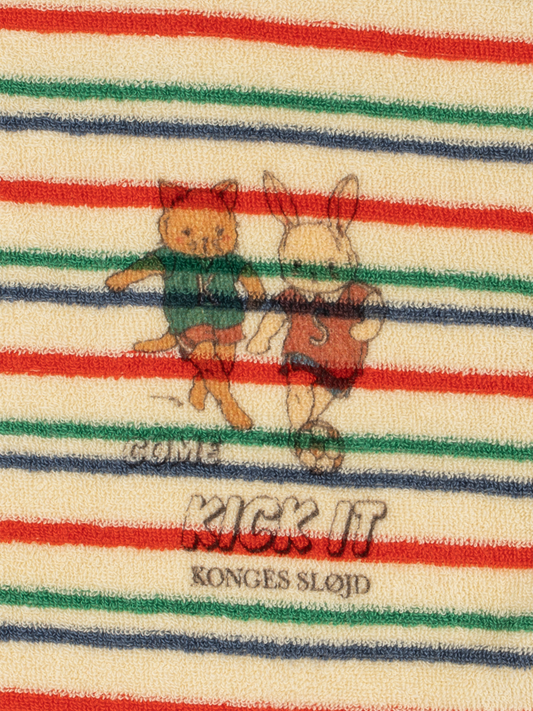 Bluza frotte Itty Kick stripe