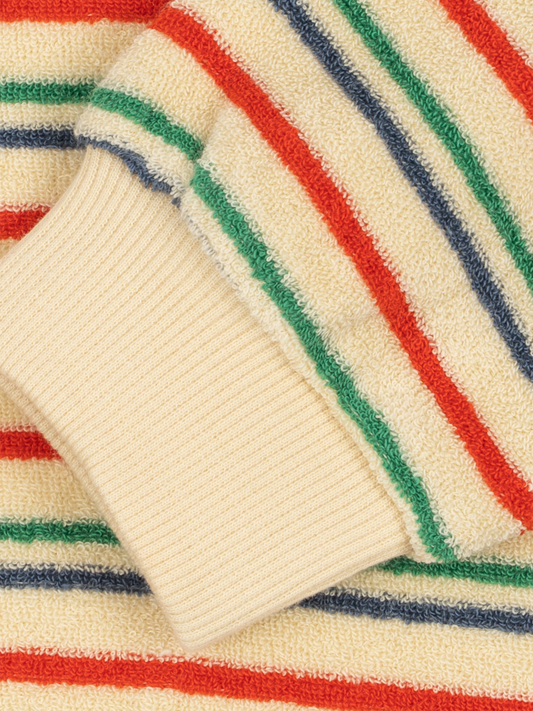 Bluza frotte Itty Kick stripe