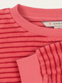 Bluza frotte Itty Cardinal rose stripe