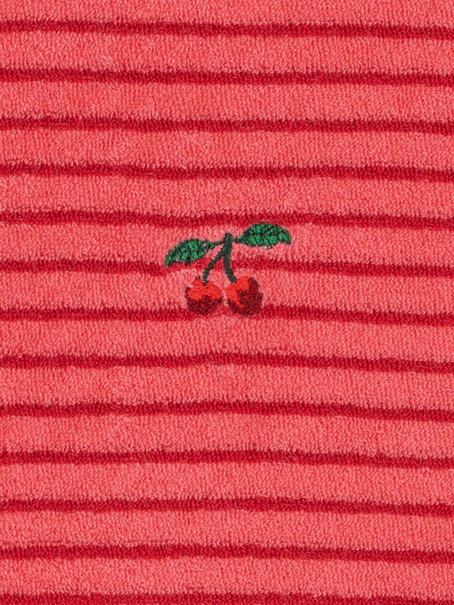 Bluza frotte Itty Cardinal rose stripe