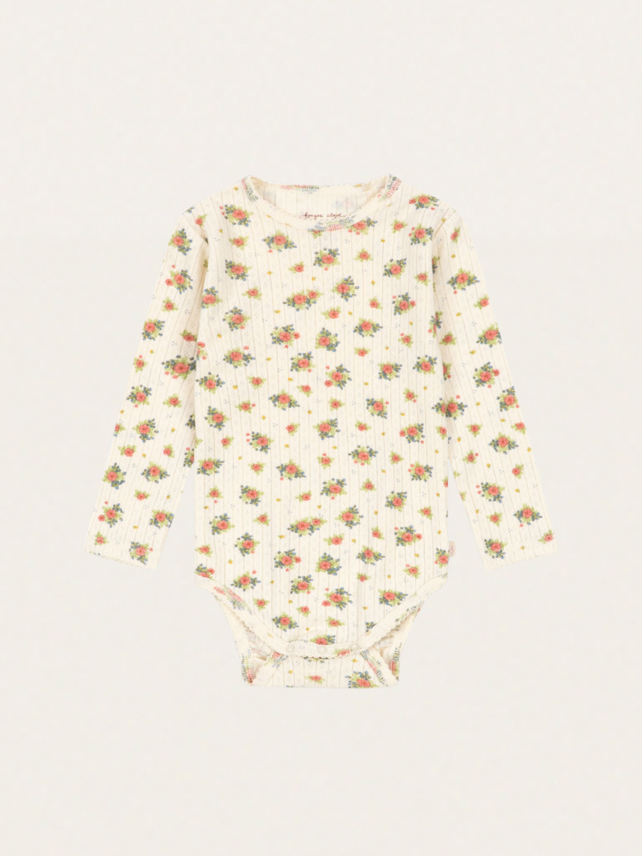 Bawełniane body z długim rękawem Minnie Rosetto