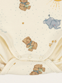Bawełniane body kopertowe Newborn Basic