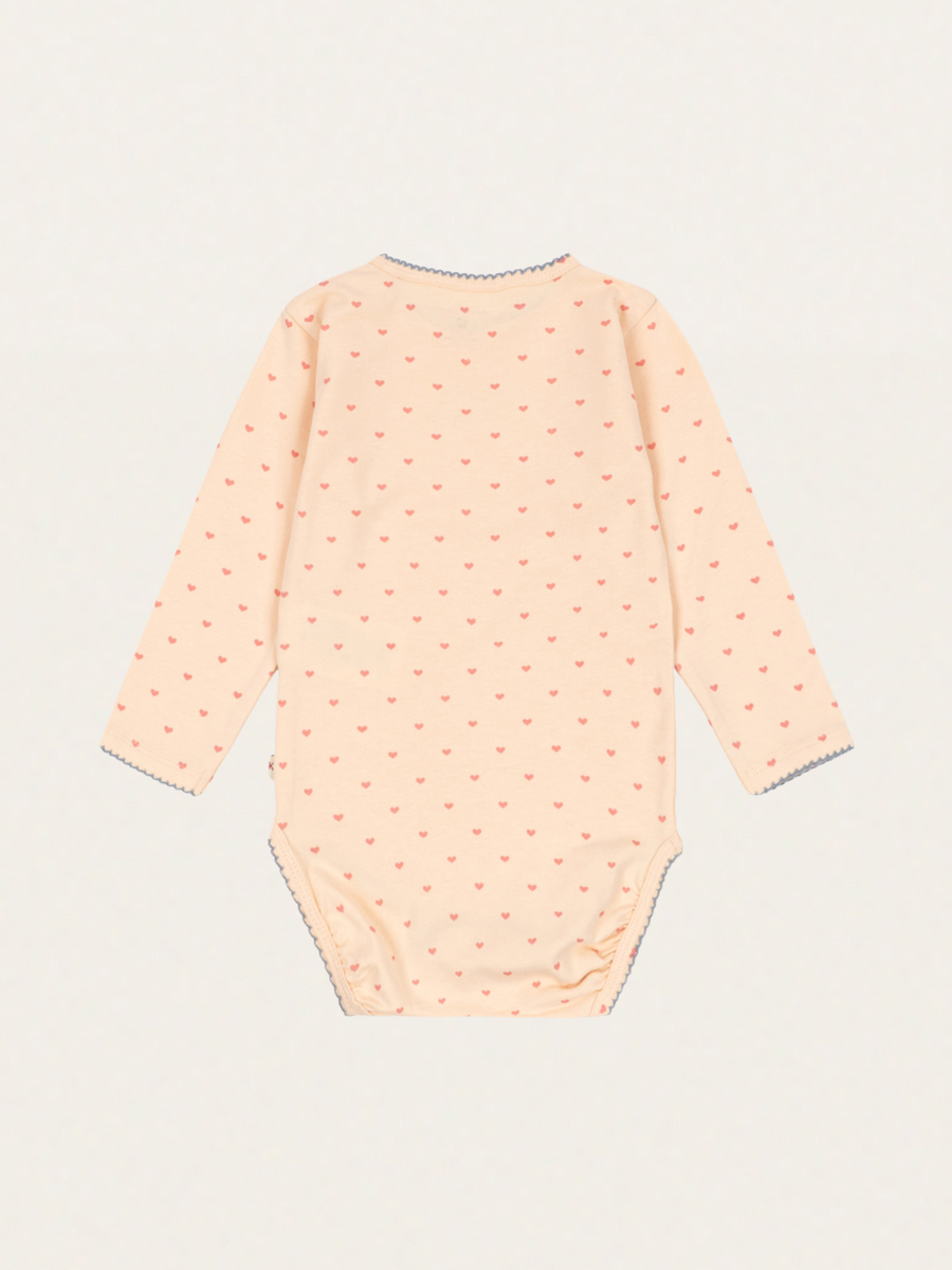 Bawełniane body kopertowe Newborn Basic