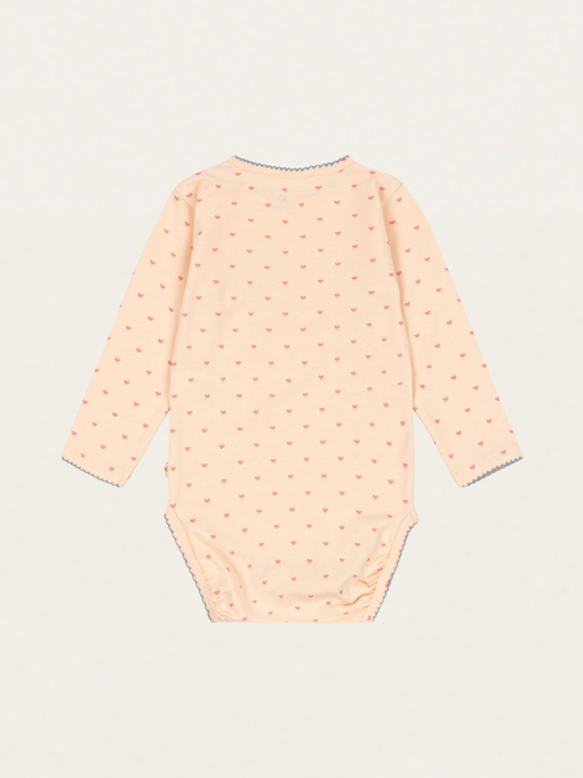 Bawełniane body kopertowe Newborn Basic
