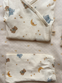 Bawełniane body kopertowe Newborn Basic