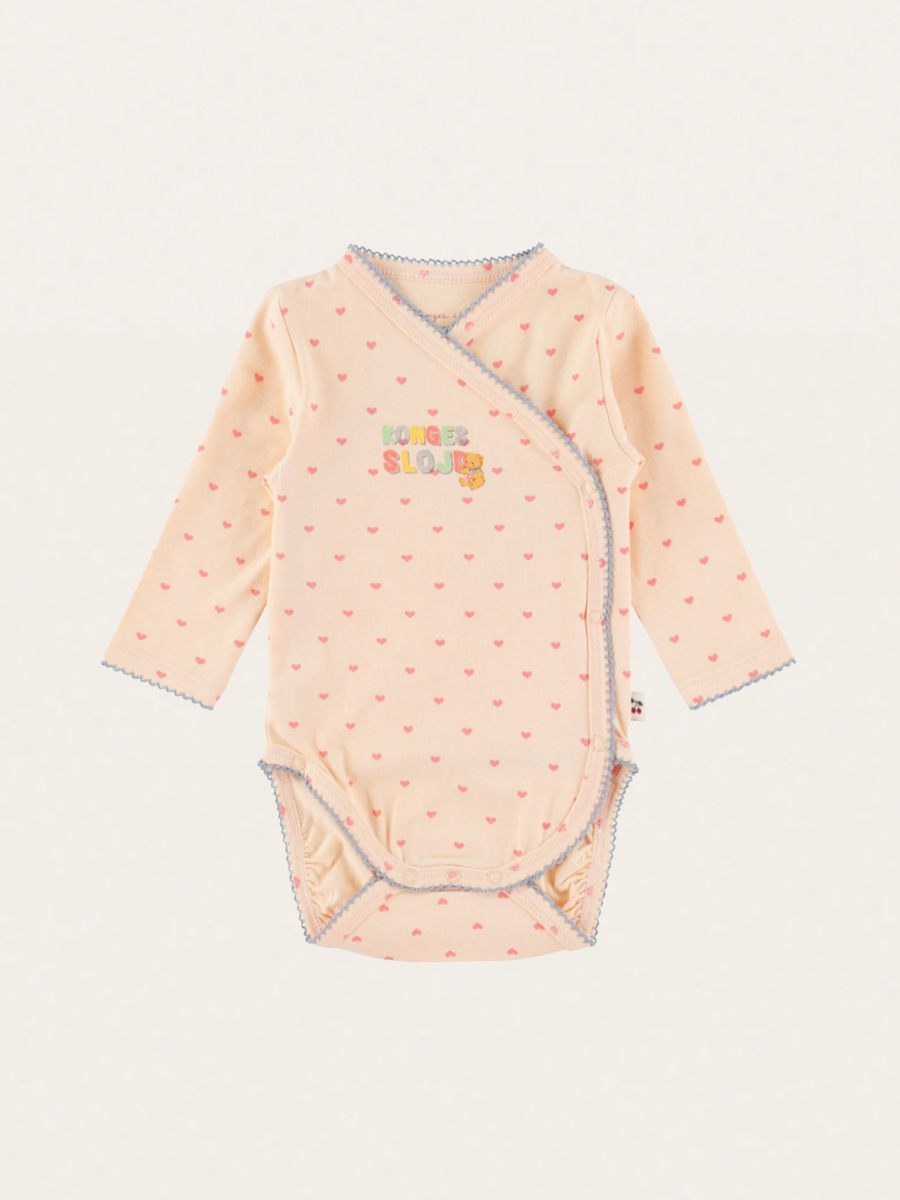 Bawełniane body kopertowe Newborn Basic