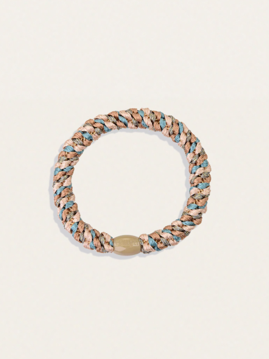Gumka do włosów KKNEKKI - Mix Teal-Nougat