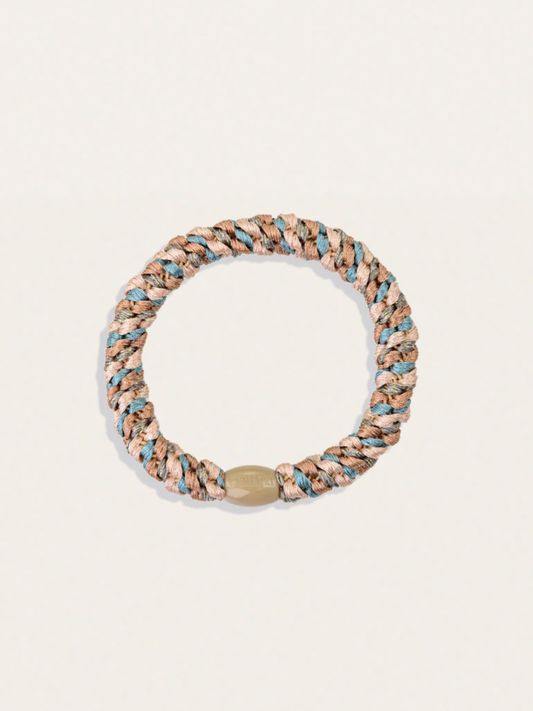 Gumka do włosów KKNEKKI - Mix Teal-Nougat