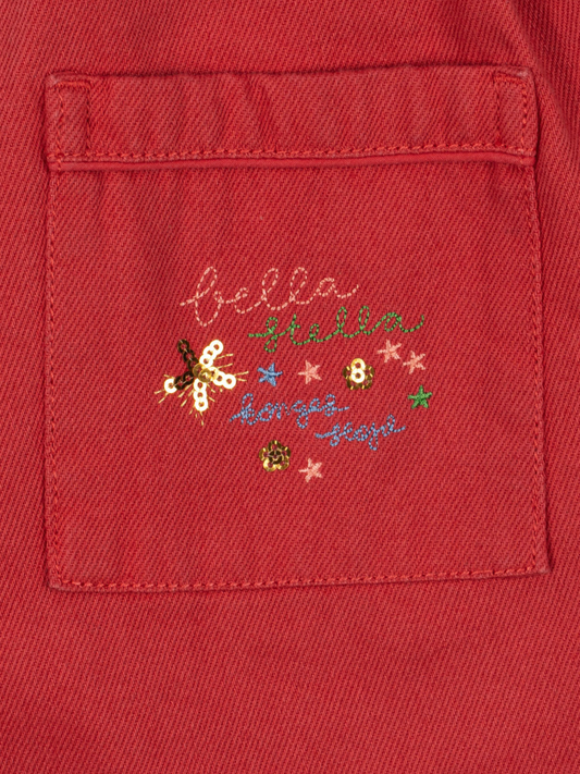 Spodnie jeansowe Magot Sequin Cardinal