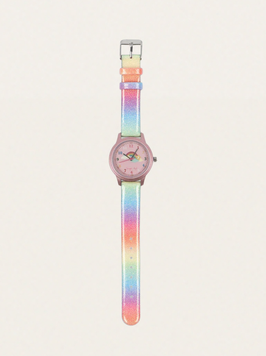 Zegarek dziecięcy Rainbow Glitter