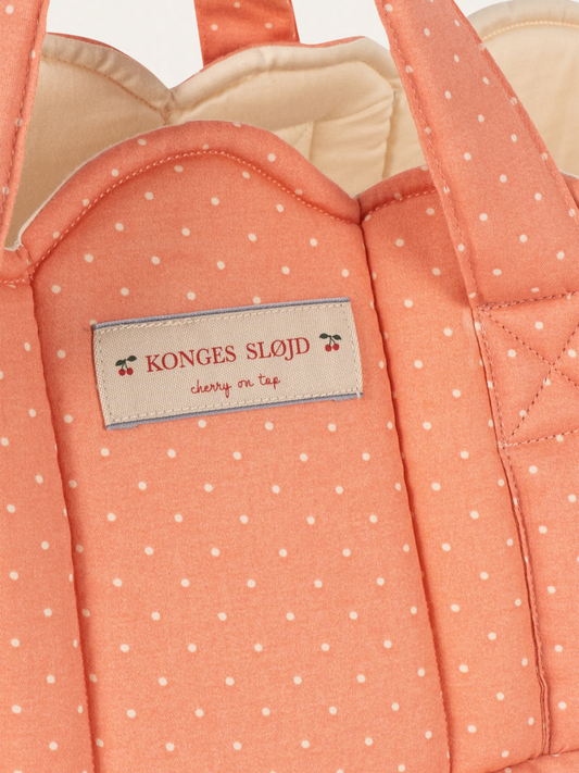 Bawełniane nosidełko dla lalek Rose Dot