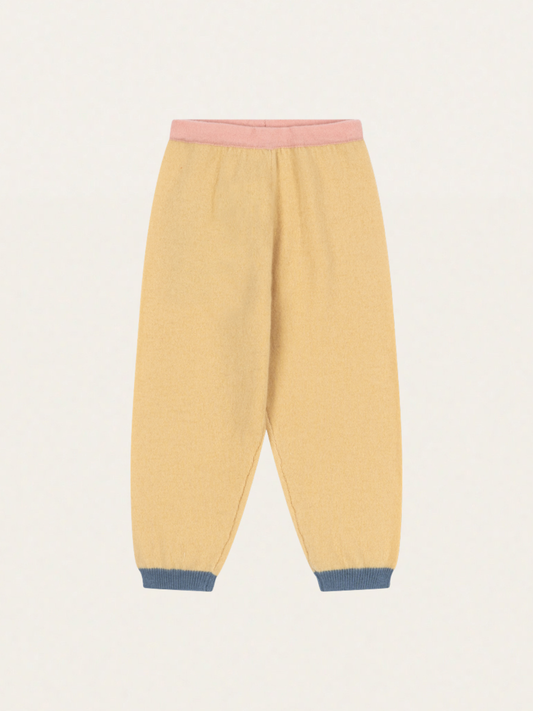 Wełniane spodnie Colletti Yellow
