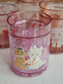 Brokatowe szklanki 4 szt. Kitty Gelateria