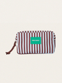 Bawełniana kosmetyczka - saszetka Striped canvas