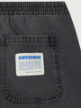 Damskie spodnie z bawełnianego denimu z gumką Jazy