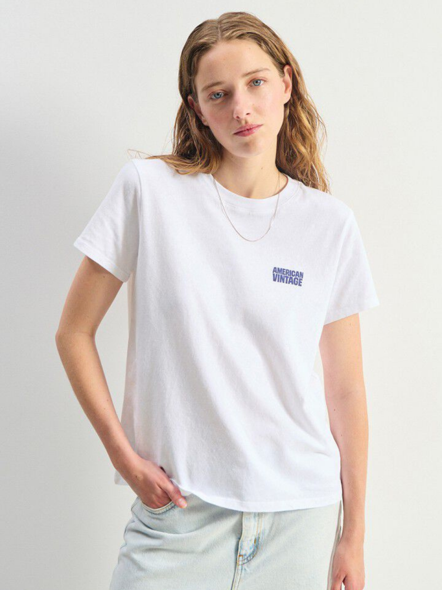 Damski t-shirt bawełniany Ykobow