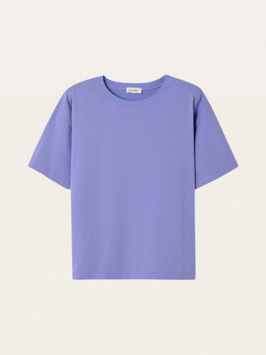 Damski t-shirt oversize z mięsistej bawełny Fizvalley