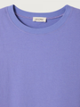 Damski t-shirt oversize z mięsistej bawełny Fizvalley