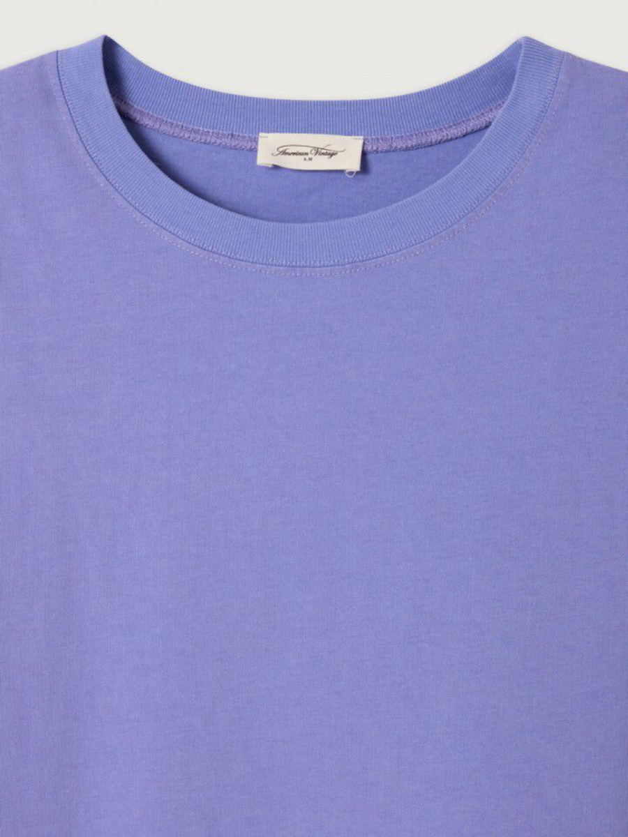 Damski t-shirt oversize z mięsistej bawełny Fizvalley