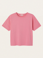 Damski t-shirt oversize z mięsistej bawełny Fizvalley