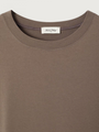 Damski t-shirt oversize z mięsistej bawełny Fizvalley