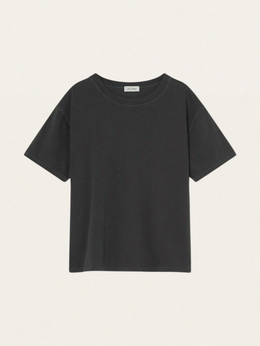 Damski t-shirt oversize z mięsistej bawełny Fizvalley