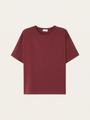 Damski t-shirt oversize z mięsistej bawełny Fizvalley