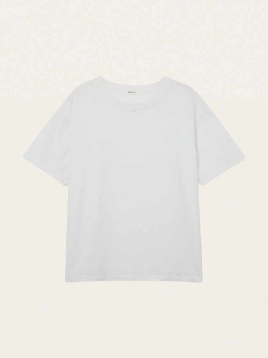 Damski t-shirt oversize z mięsistej bawełny Fizvalley