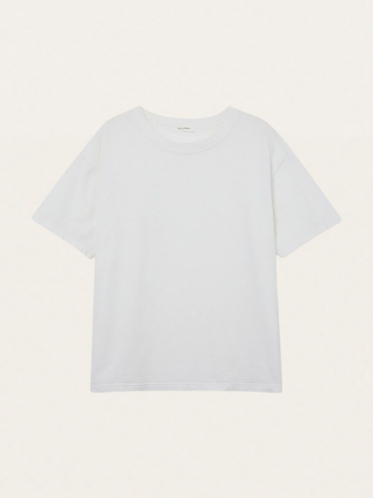 Damski t-shirt oversize z mięsistej bawełny Fizvalley