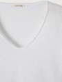 Damski t-shirt bawełniany z dekoltem V Sonoma
