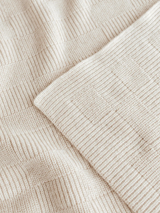 Kocyk z wełny merino Ivy