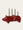 Świecznik bożonarodzeniowy - Pig Advent medium Red