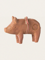Ozdoba świąteczna - Pig with ribbon AW26
