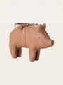 Ozdoba świąteczna - Pig with ribbon AW26
