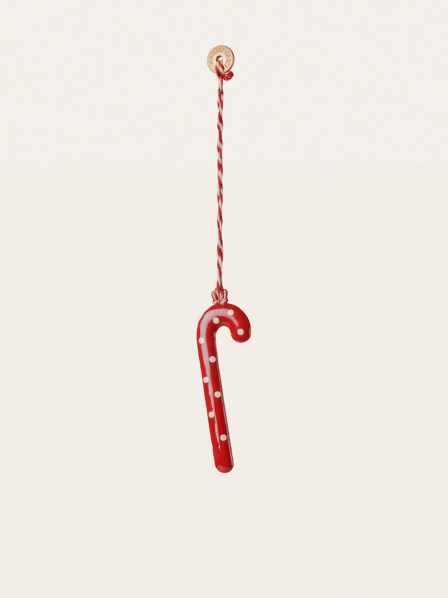 Zestaw metalowych ozdób świątecznych Peter's Christmas - Red/Blue