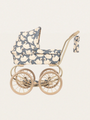 Wózek vintage dla lalek Doll Pram Mini