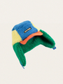 Ocieplana czapka pilotka Bobo Choses color block Multicolor