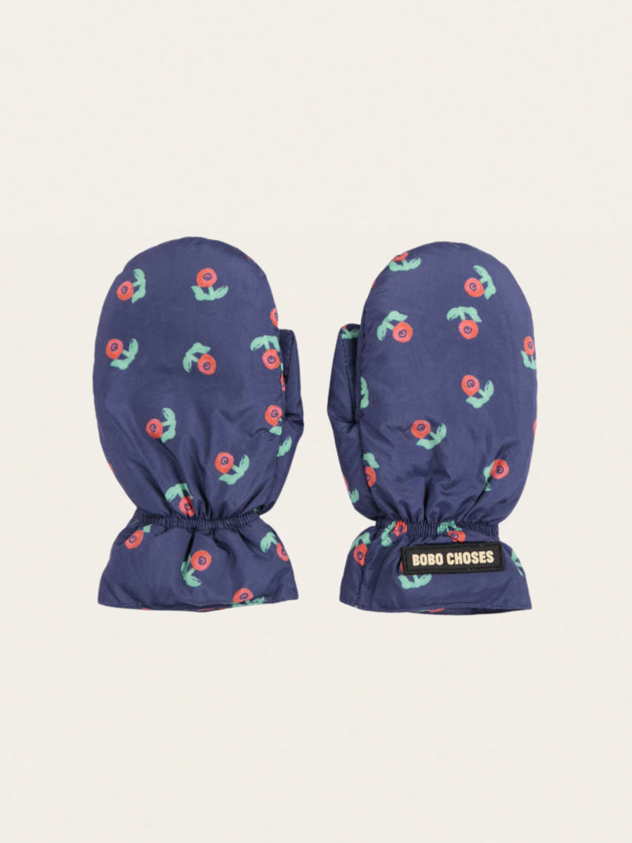 Rękawiczki mitenki Kids Stamp Bloom all over