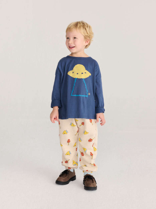 Bawełniany long sleeve Kids Pixel Abduction