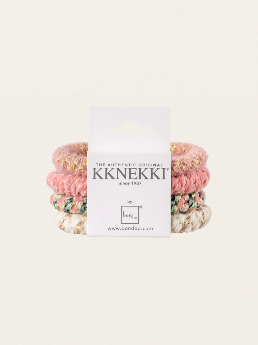 Gumki do włosów KKNEKKI Bundle 18 - zestaw 4 szt.