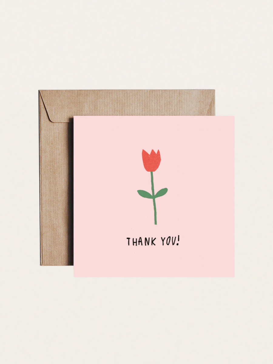 Kartka okolicznościowa - Podziękowanie - Thank you