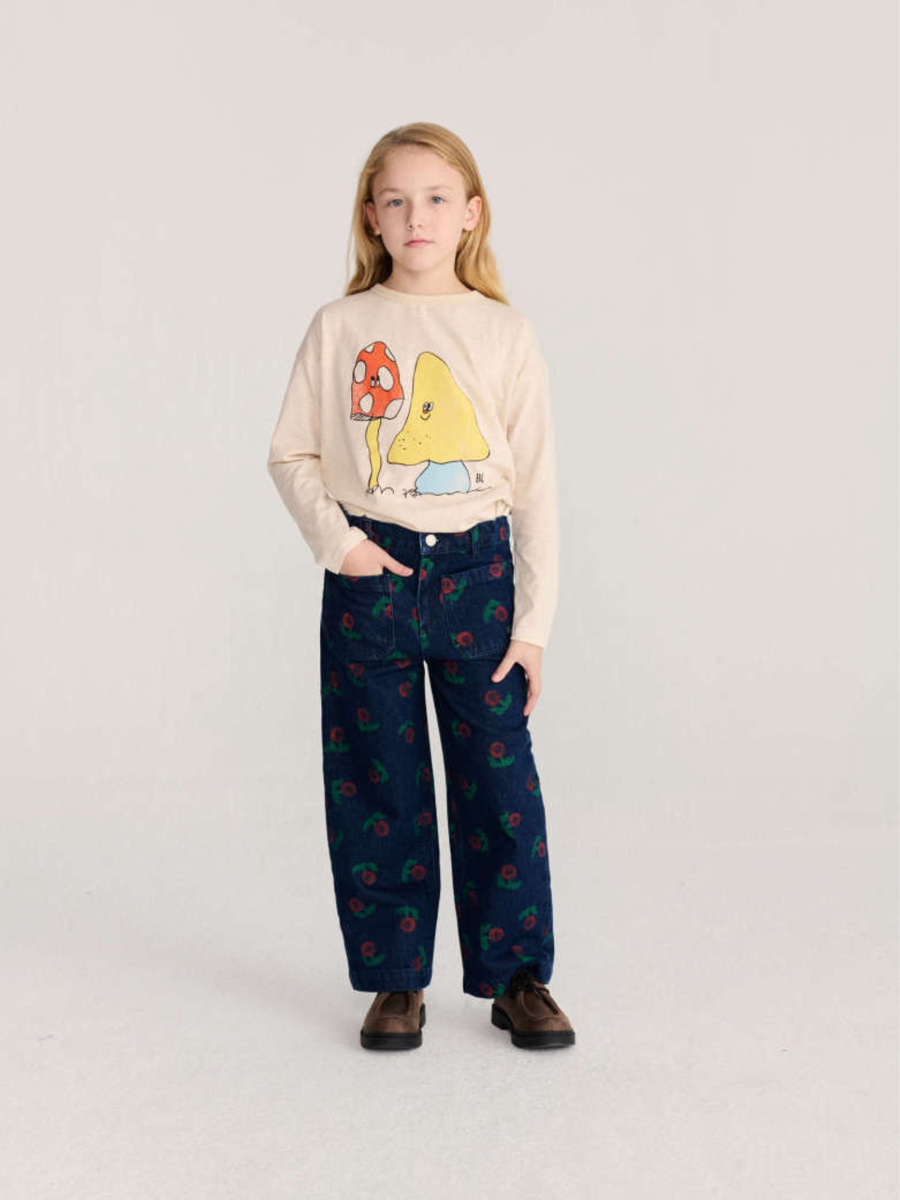 Bawełniany long sleeve Kids Mush Monster