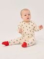 Bawełniane legginsy Baby Stamp Bloom all over