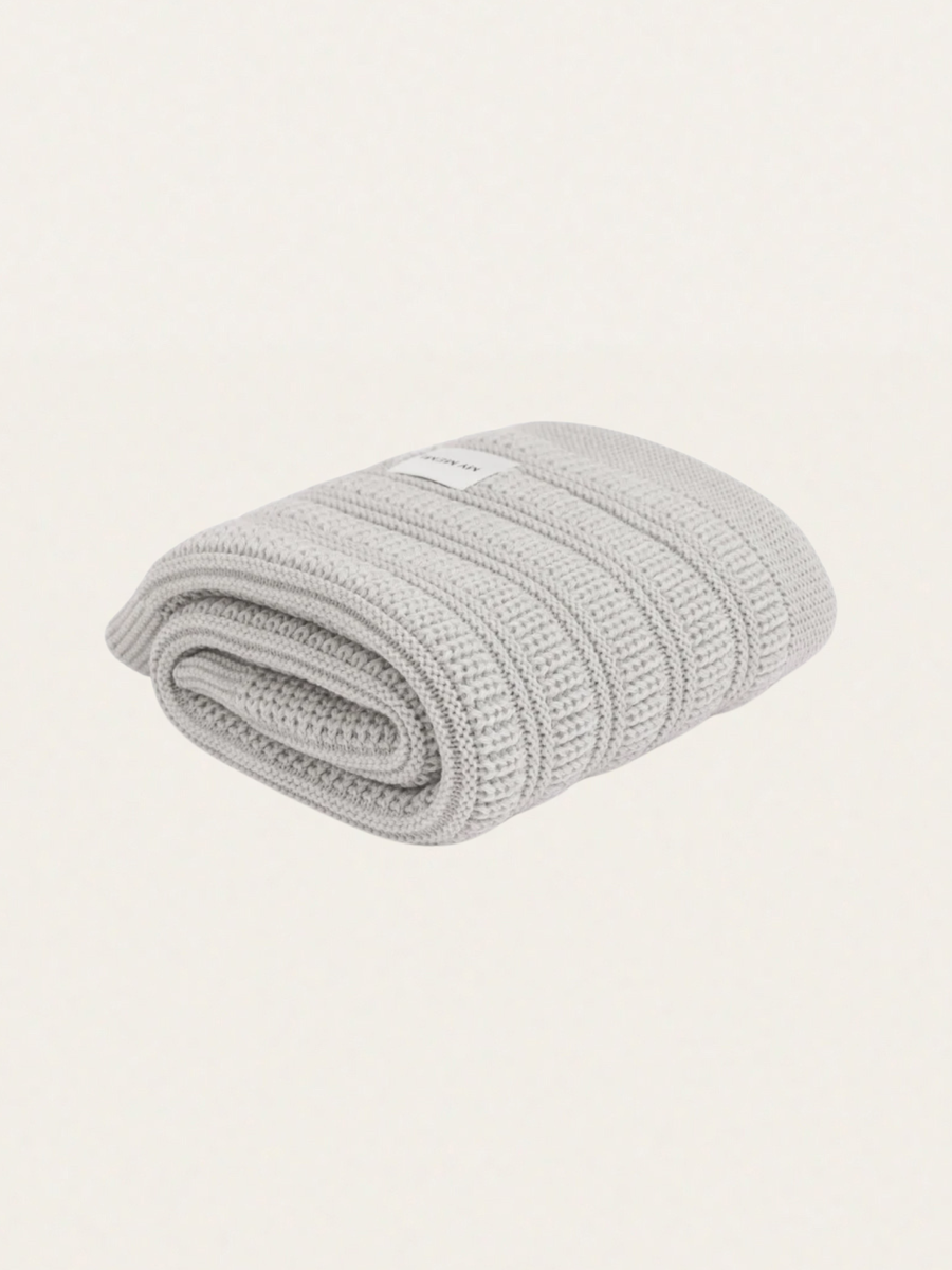 Kocyk z wełny merino Fjord - premium collection