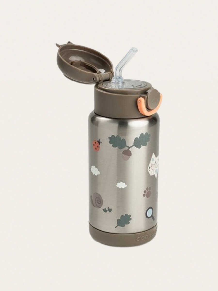 Butelka termiczna ze słomką 340 ml Tiny Trails