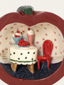 Dekoracyjna wisienka - Mini cherry surprise house