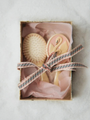 Szczotka do włosów i lusterko - Beauty set Swan