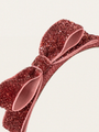 Błyszcząca opaska do włosów Rose Glitter