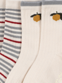 Bawełniane skarpetki Rib Stripe 2-pak